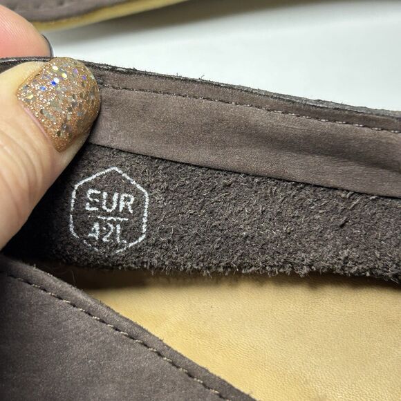 Vivobarefoot Soul Ababa II Brown Leather Slip On Shoes Womens Size US 11.5 EU 42 - Picture 8 of 8